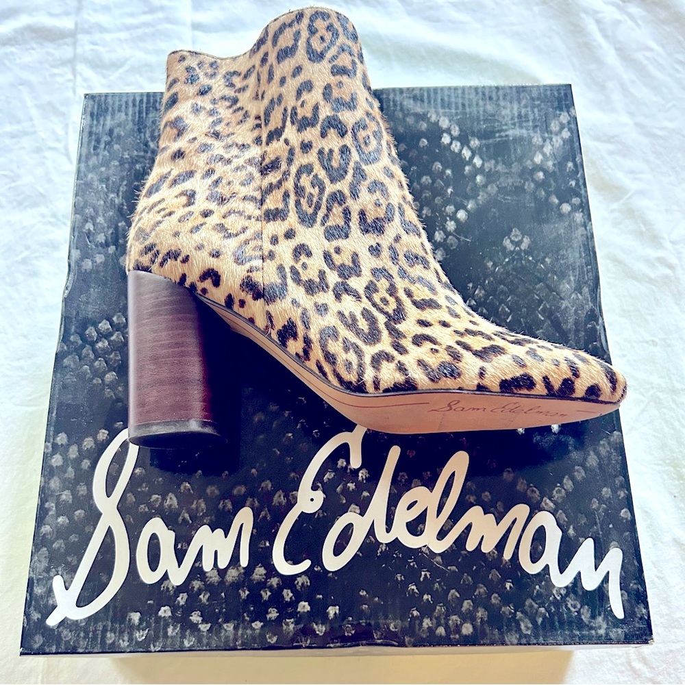Sam Edelman Corra Leopard Boot
